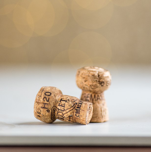 Crémant wine corks