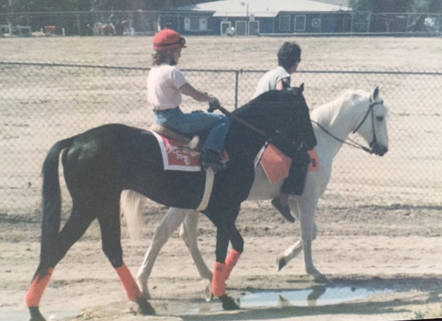 Jude Cady Training a Horse