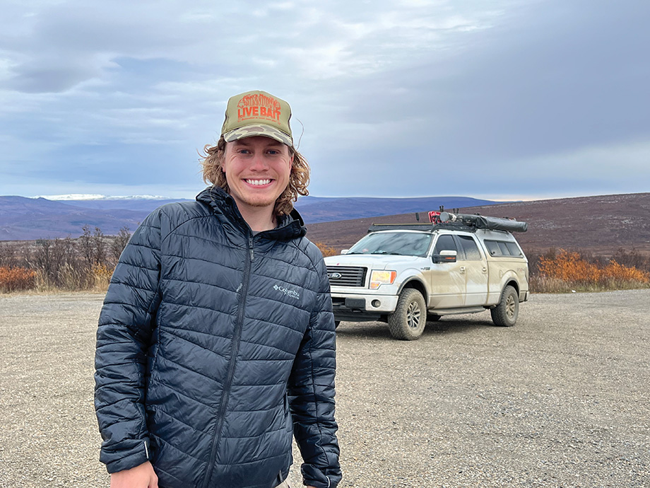 Mavrik Joos and Truck