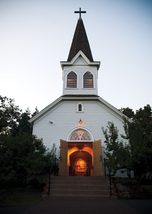 Mount Olivet Lutheran Church's chapel.