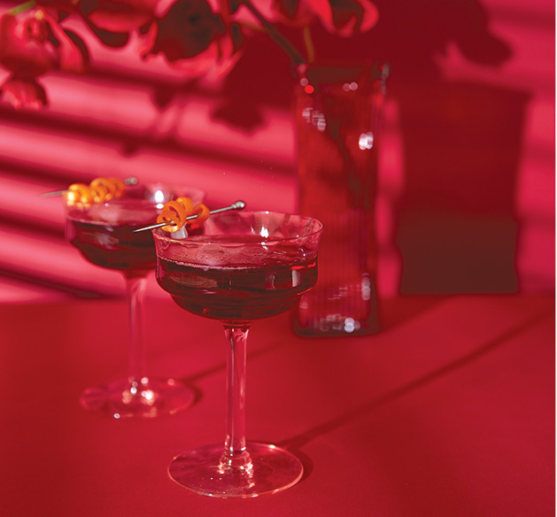 Valentine's Cocktail "Red Ruby"