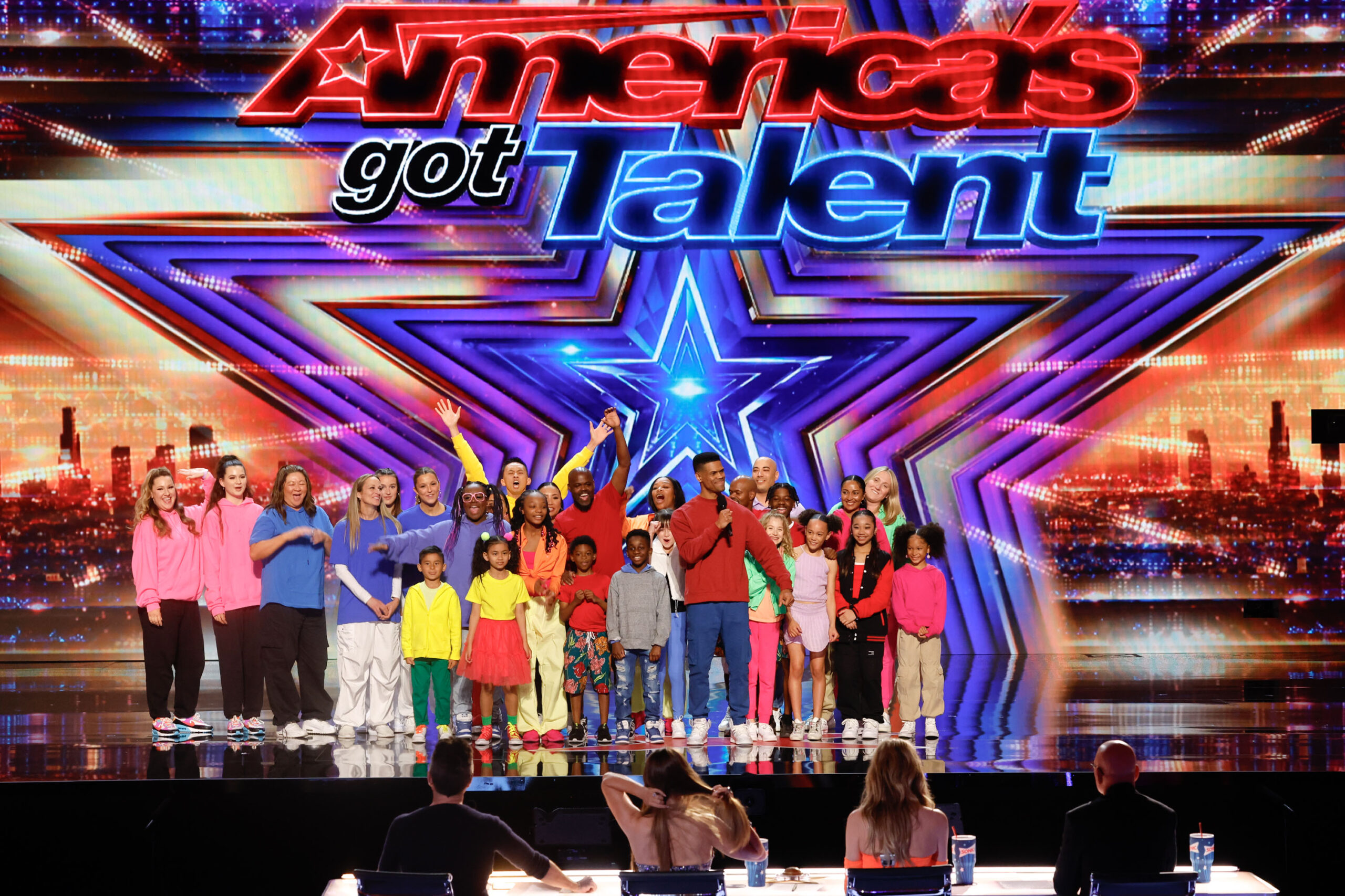 The Parent Jam performing on America's Got Talent.