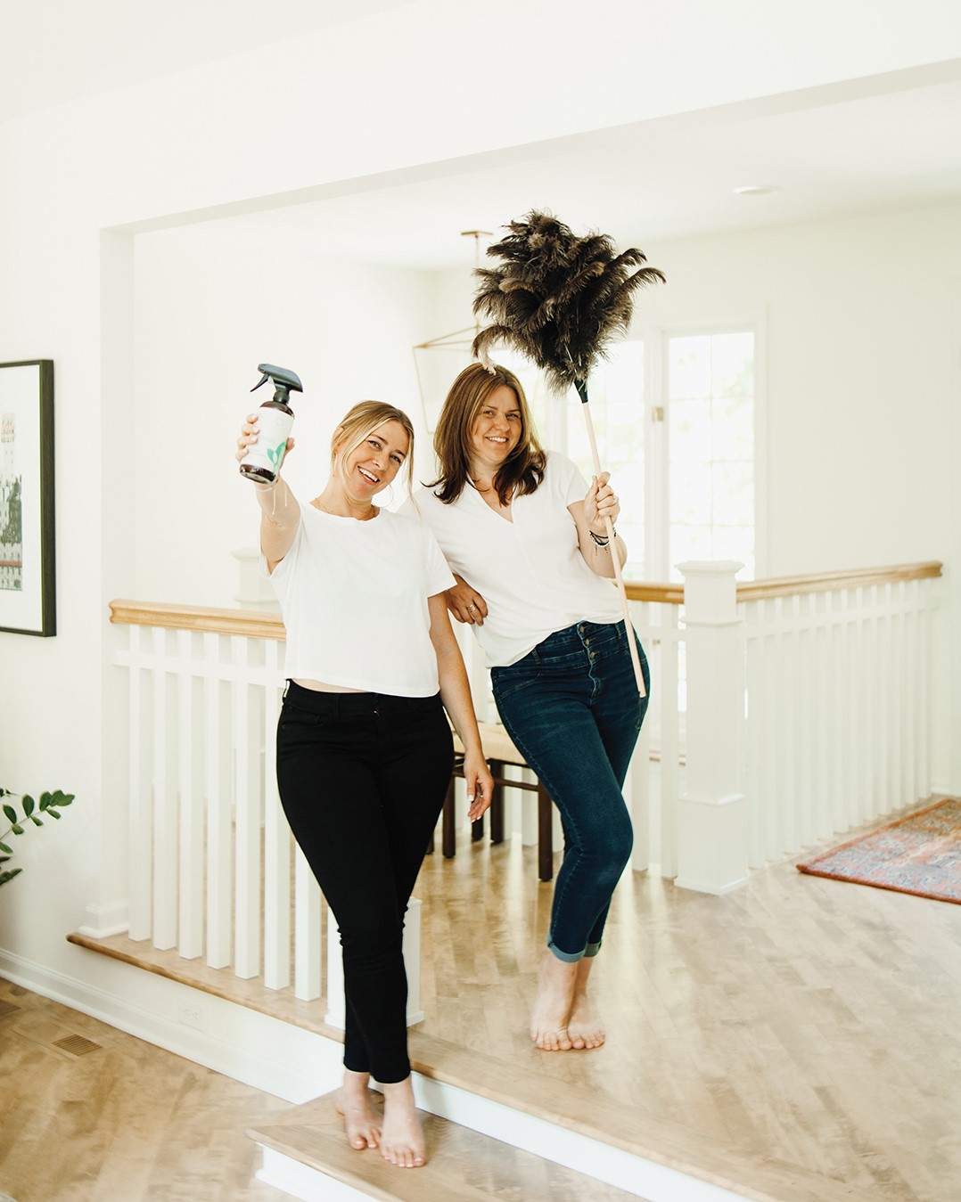 Clean Nest Homes co-owners Katie Lother and Angela Ducklinsky.