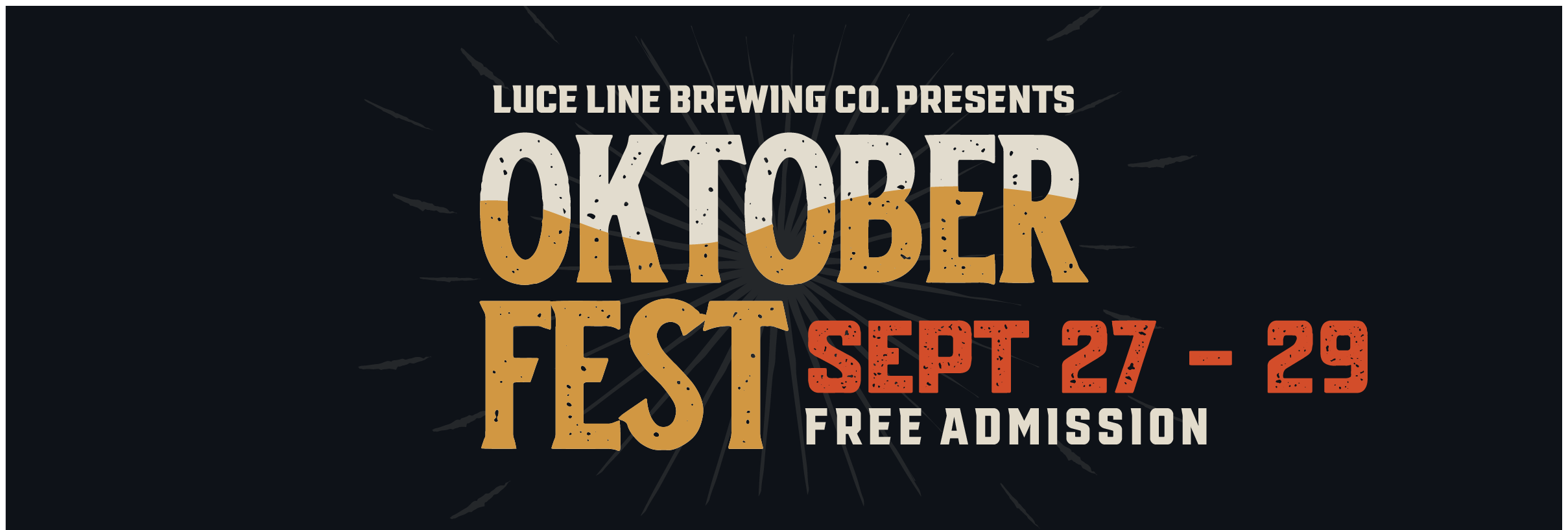 Oktoberfest Luce Line Brewing Co.