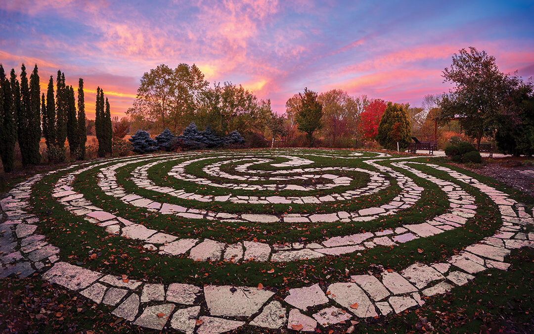 The Labyrinth in the Plymouth Millennium Garden