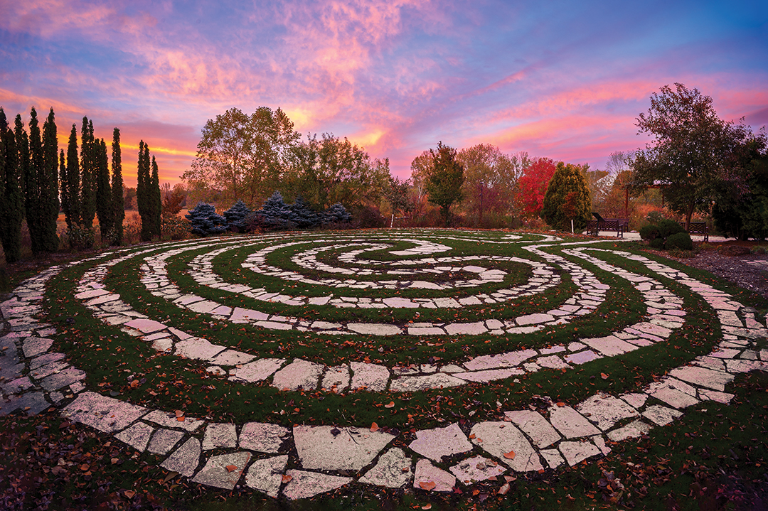 The Labyrinth in the Plymouth Millennium Garden