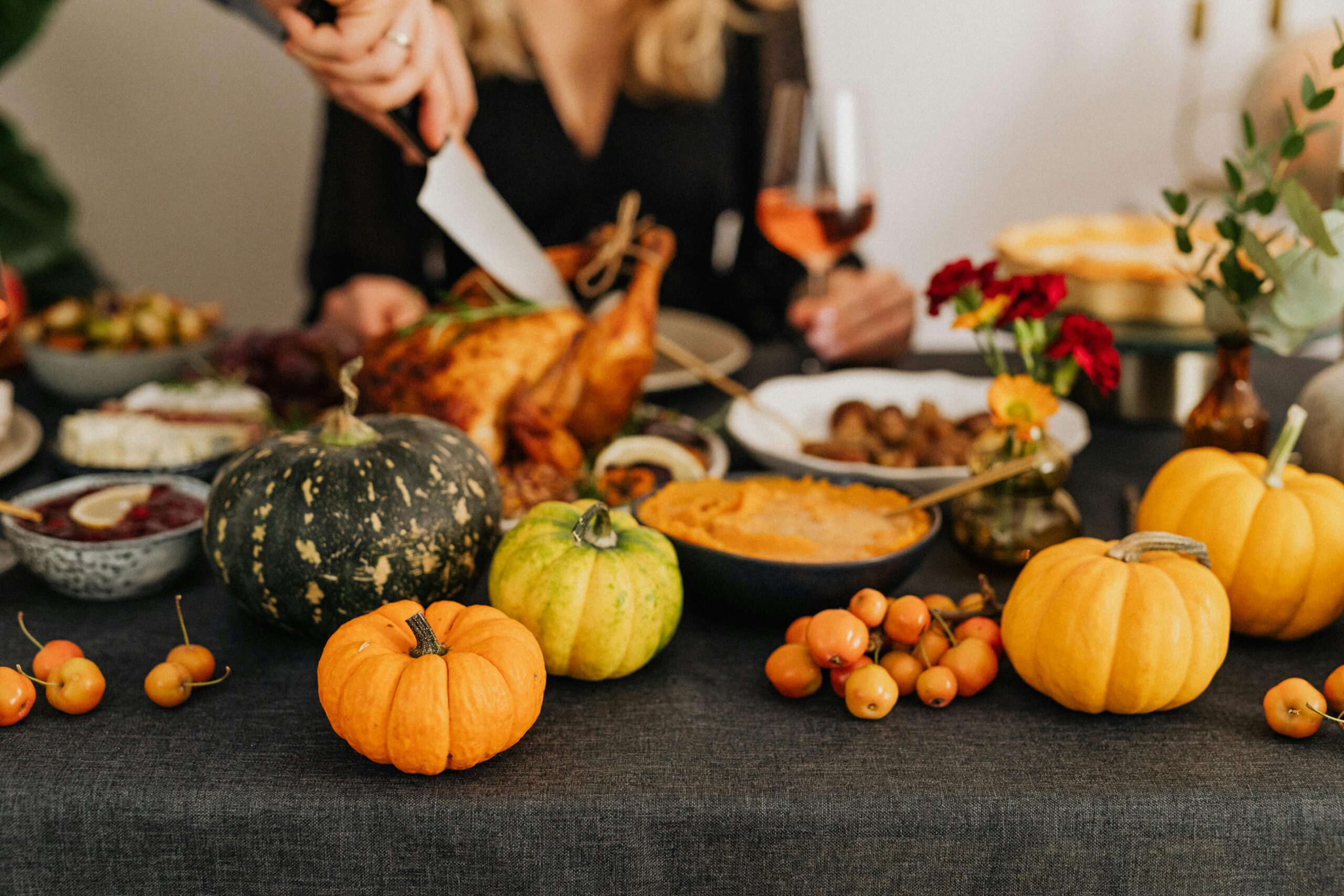 Thanksgiving Table Spread