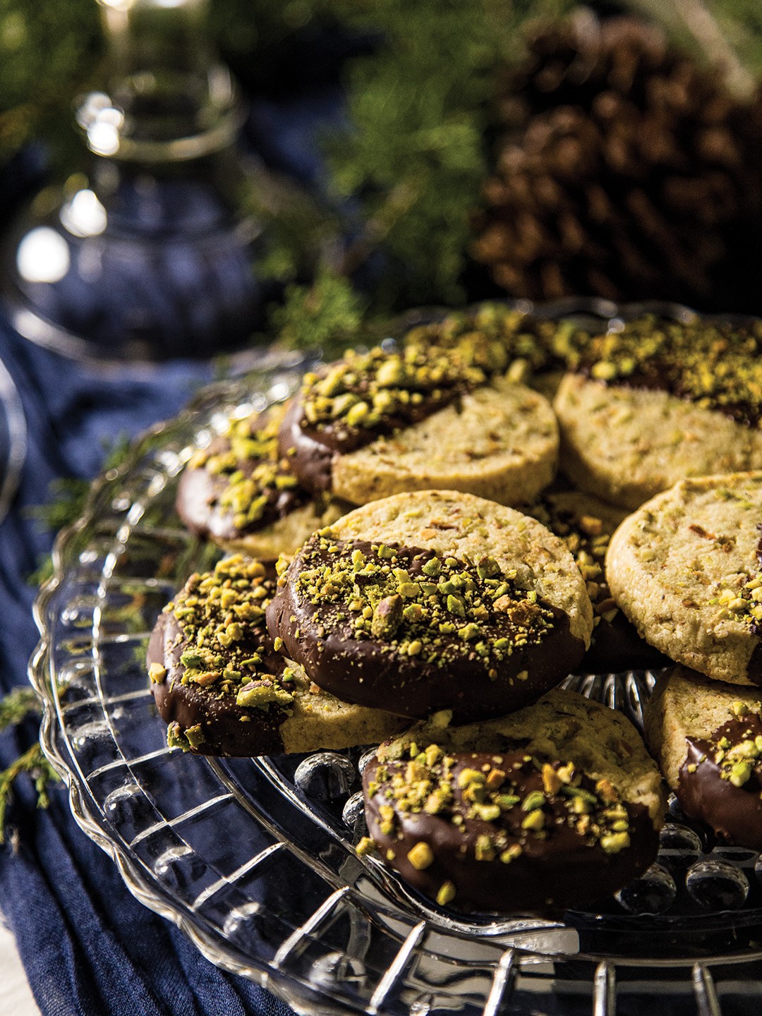 Pistachio Shortbread