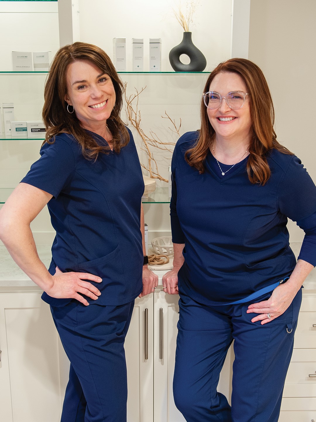 Women’s health nurse practitioners Ivy Emery and Andrea Zimmerman of Harmoni Wellness.