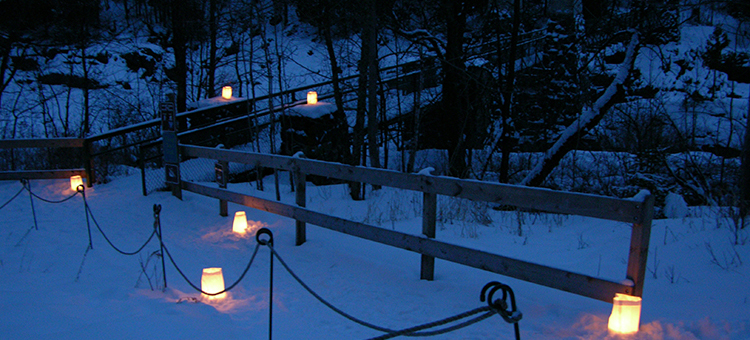 Luce Line State Trail Candlelight Walk