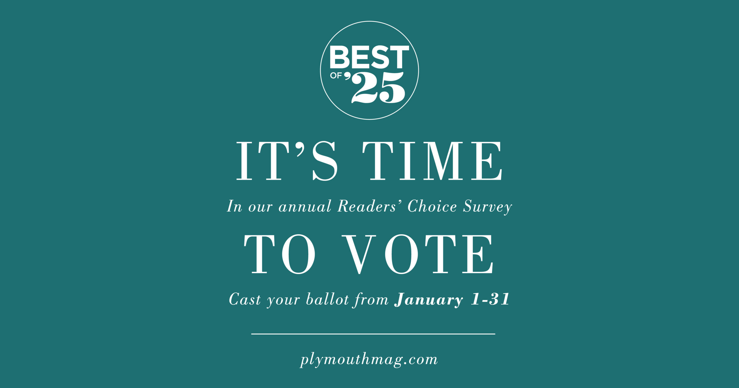 Best of Plymouth 2025 Voting