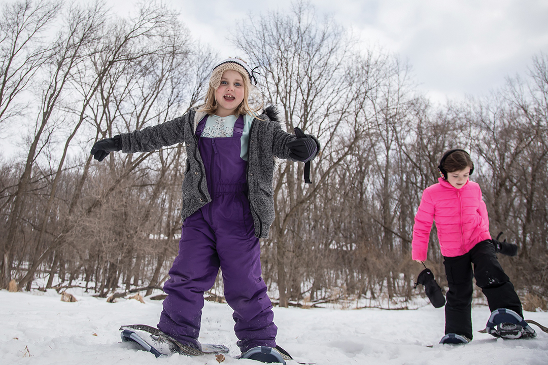 Clifton E. French Regional Park Snowshoeing