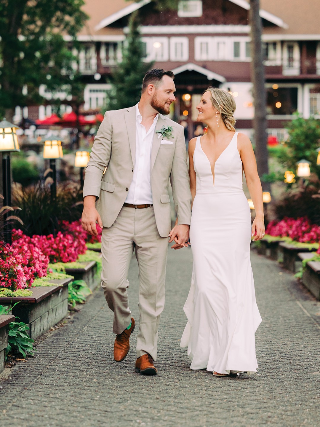 Our first-ever special weddings issue featured Matt and Sarah (née Gutknecht) Slick who shared their Grand View Lodge nuptials with us.