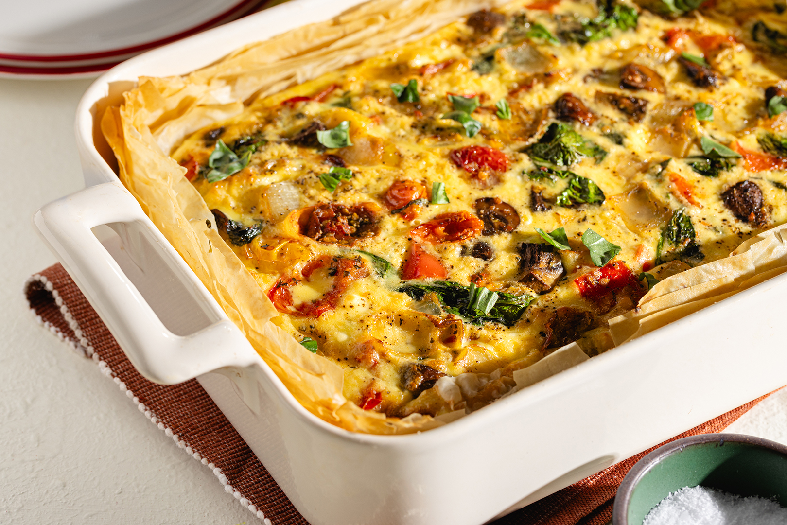 Mediterranean Egg Bake