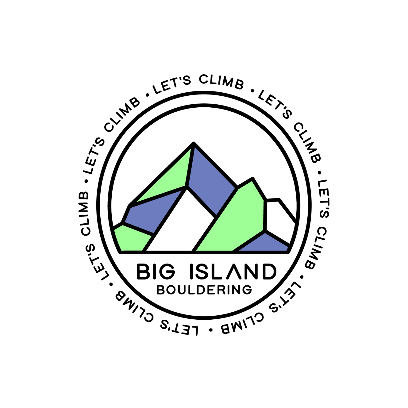 big island bouldering logo