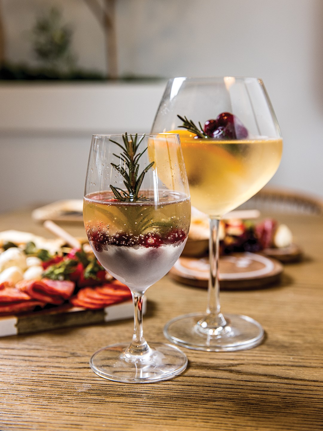 For snackers also looking for a sip, Charcuterie Bar offers a wine menu with aroma and palate notes to help guests select the perfect glass to match their plate.