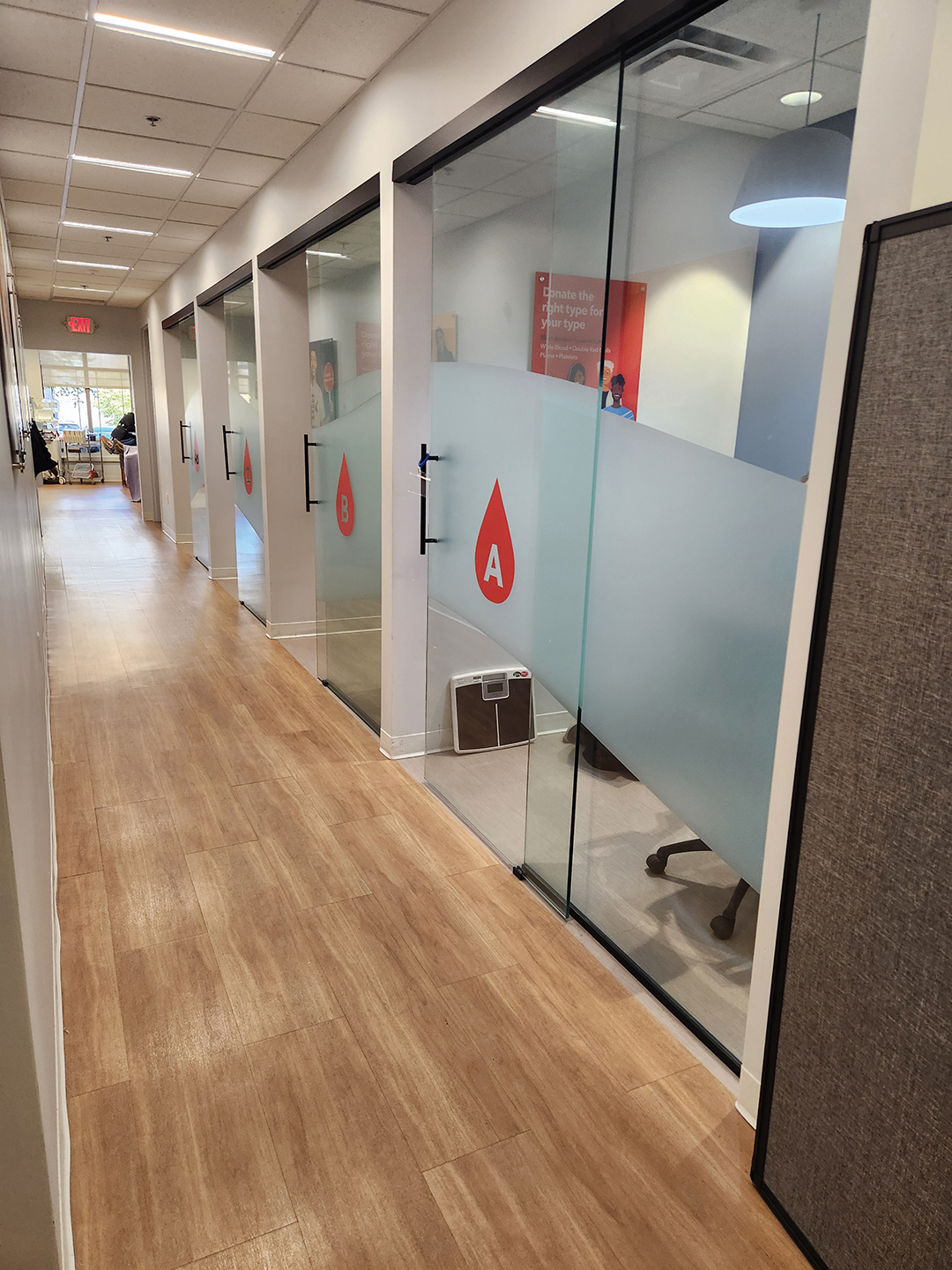 Donors are eligible for different types of donation based on blood type.