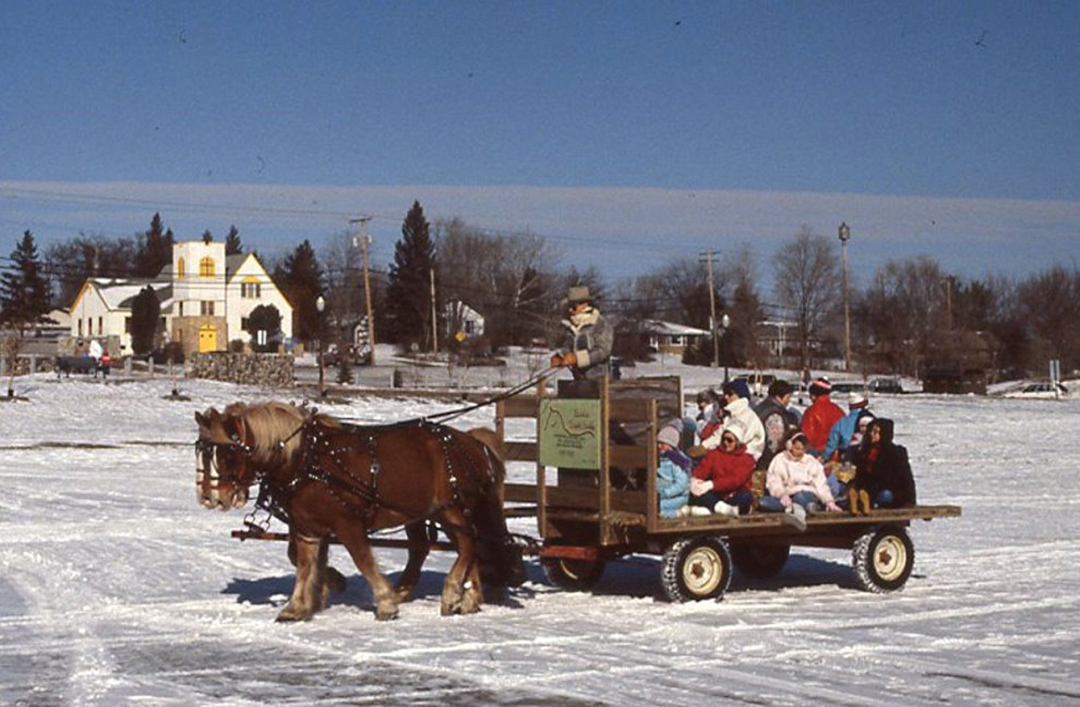Vintage Photo of Fire & Ice event