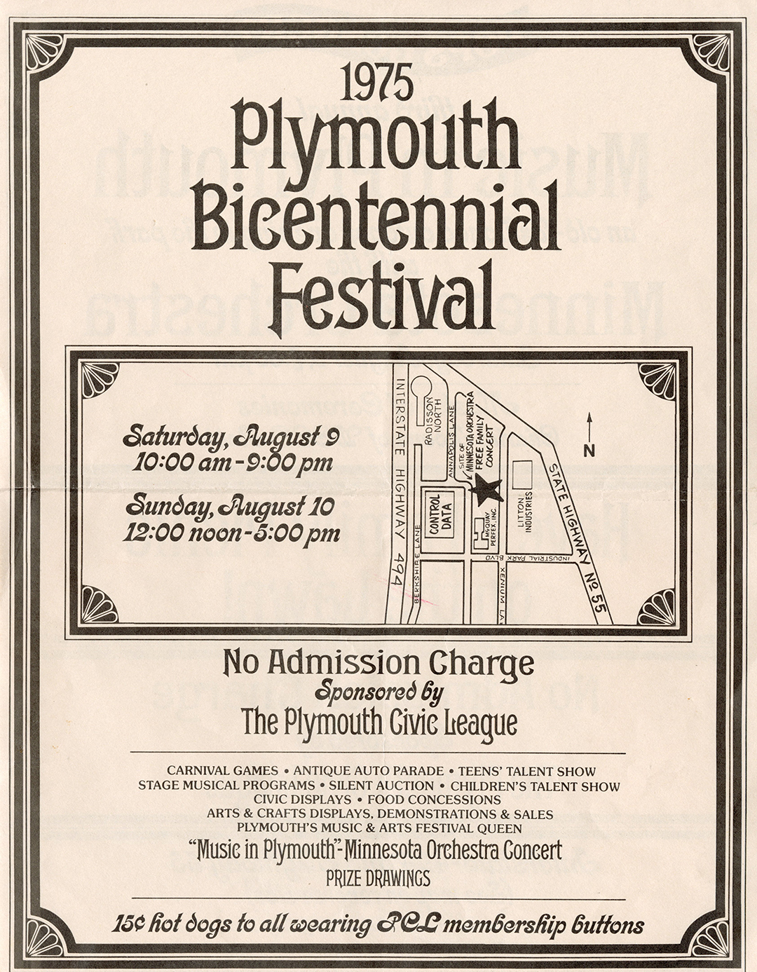 Music in Plymouth 1975 Poster