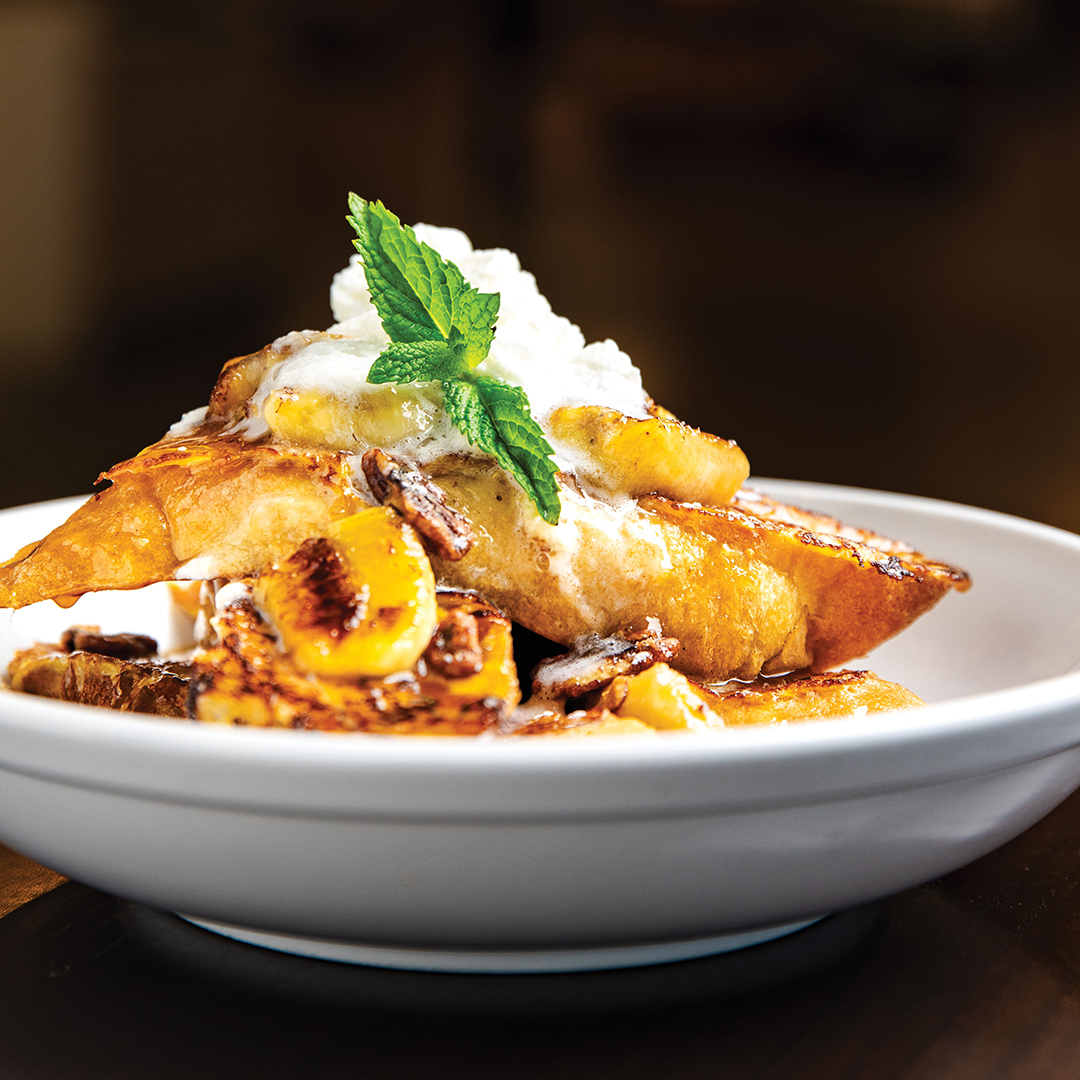 Bananas Foster French Toast