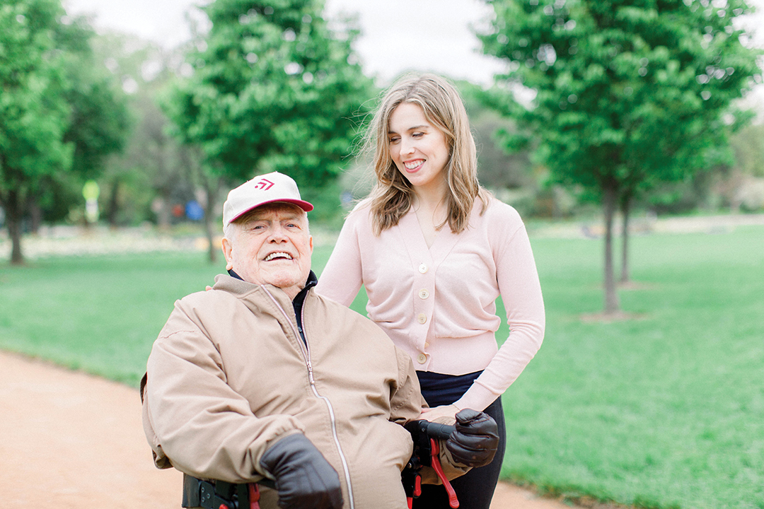 Joyful Companions meets with potential clients and their families to determine their needs.