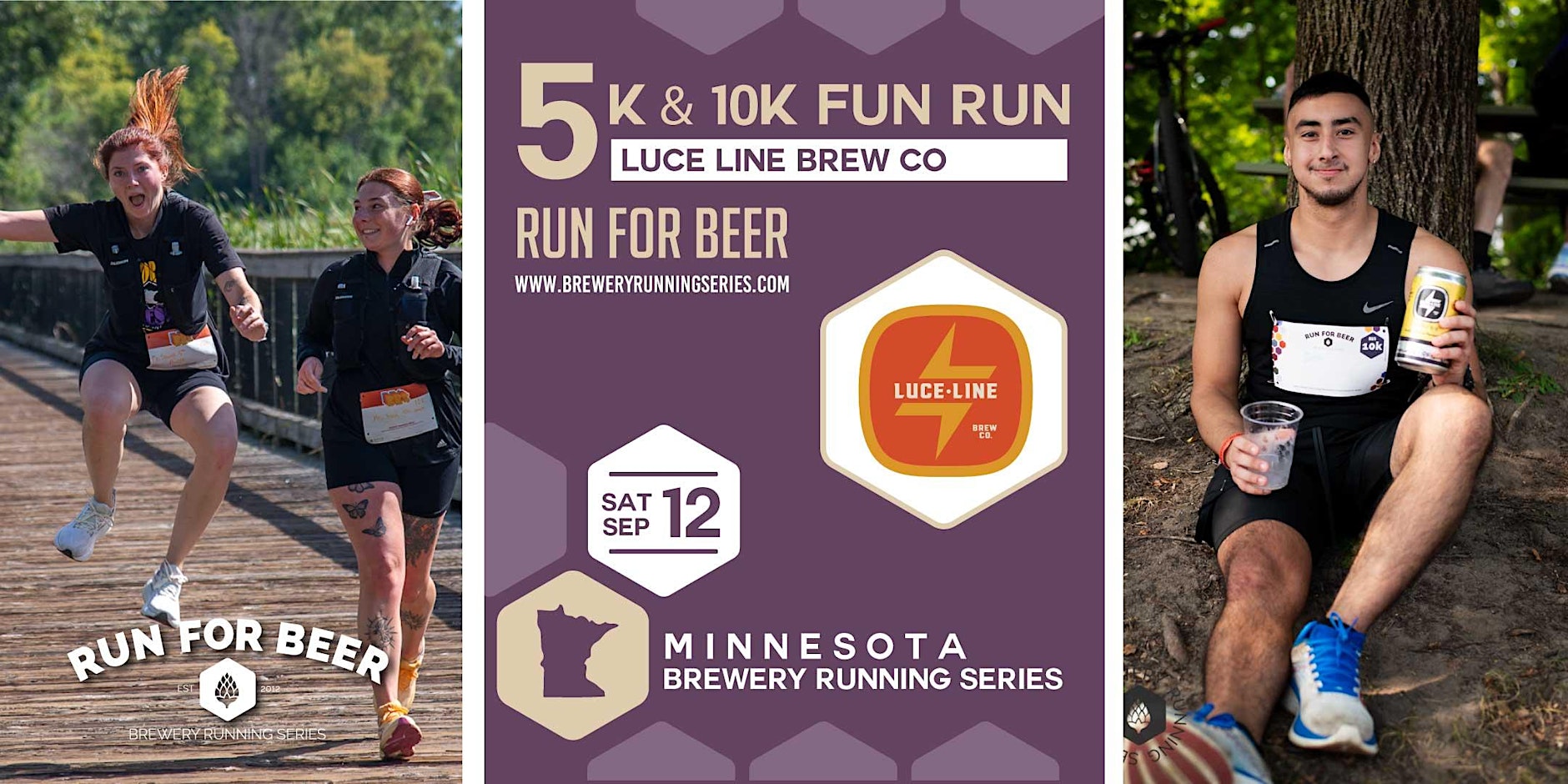 5k and 10k Fun Run x Luce Line Brew Co