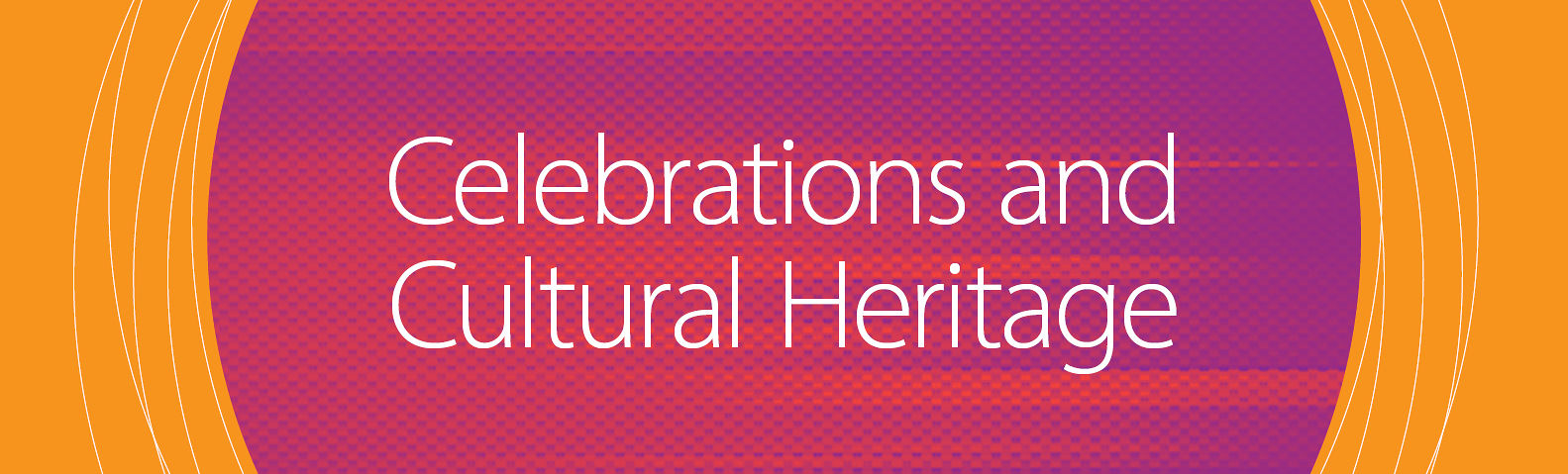 Celebrations and Cultural Heritage web banner
