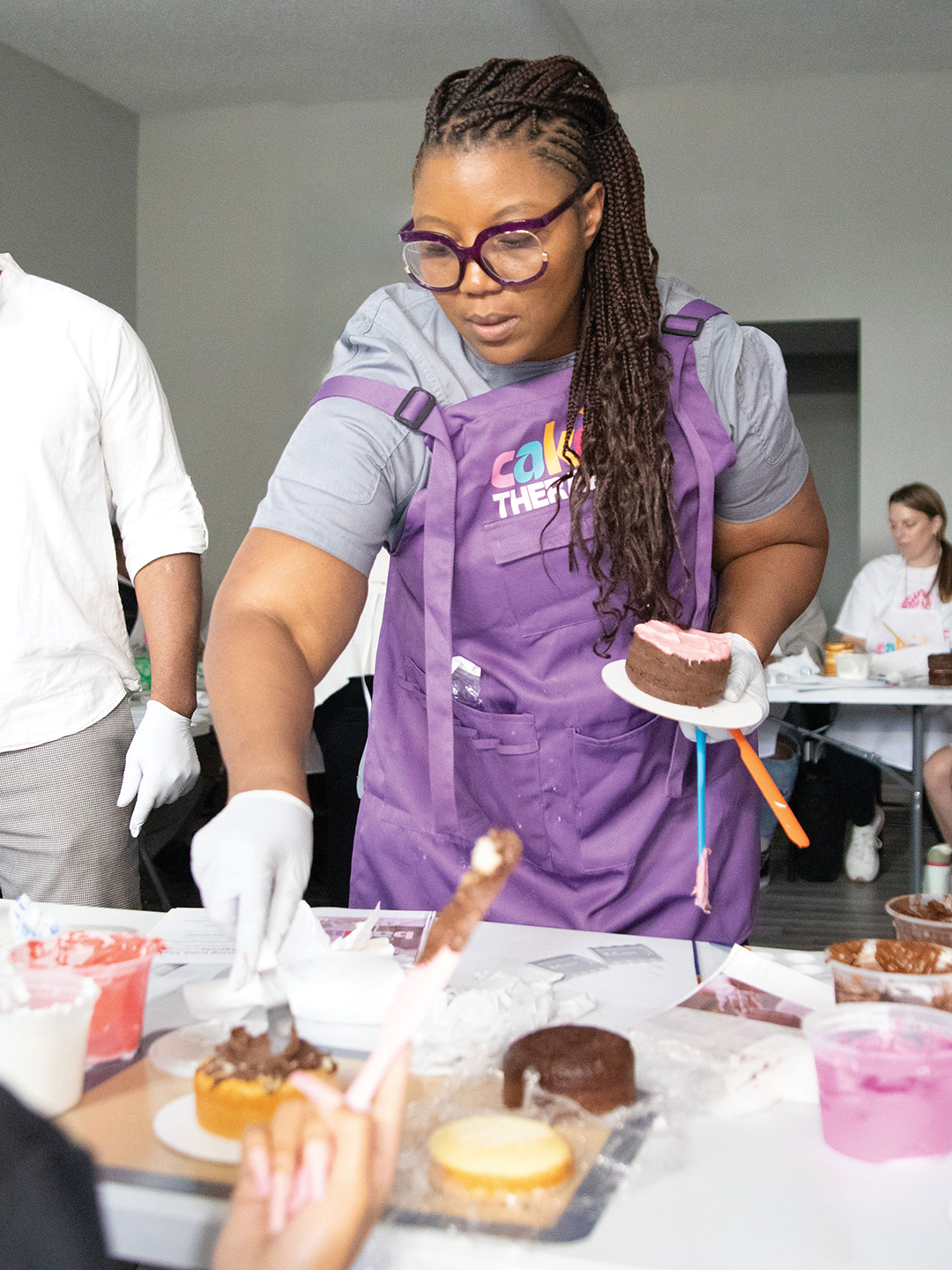 Altreisha Foster likens the process of baking to that of healing: you can’t skip a step; it takes patience.