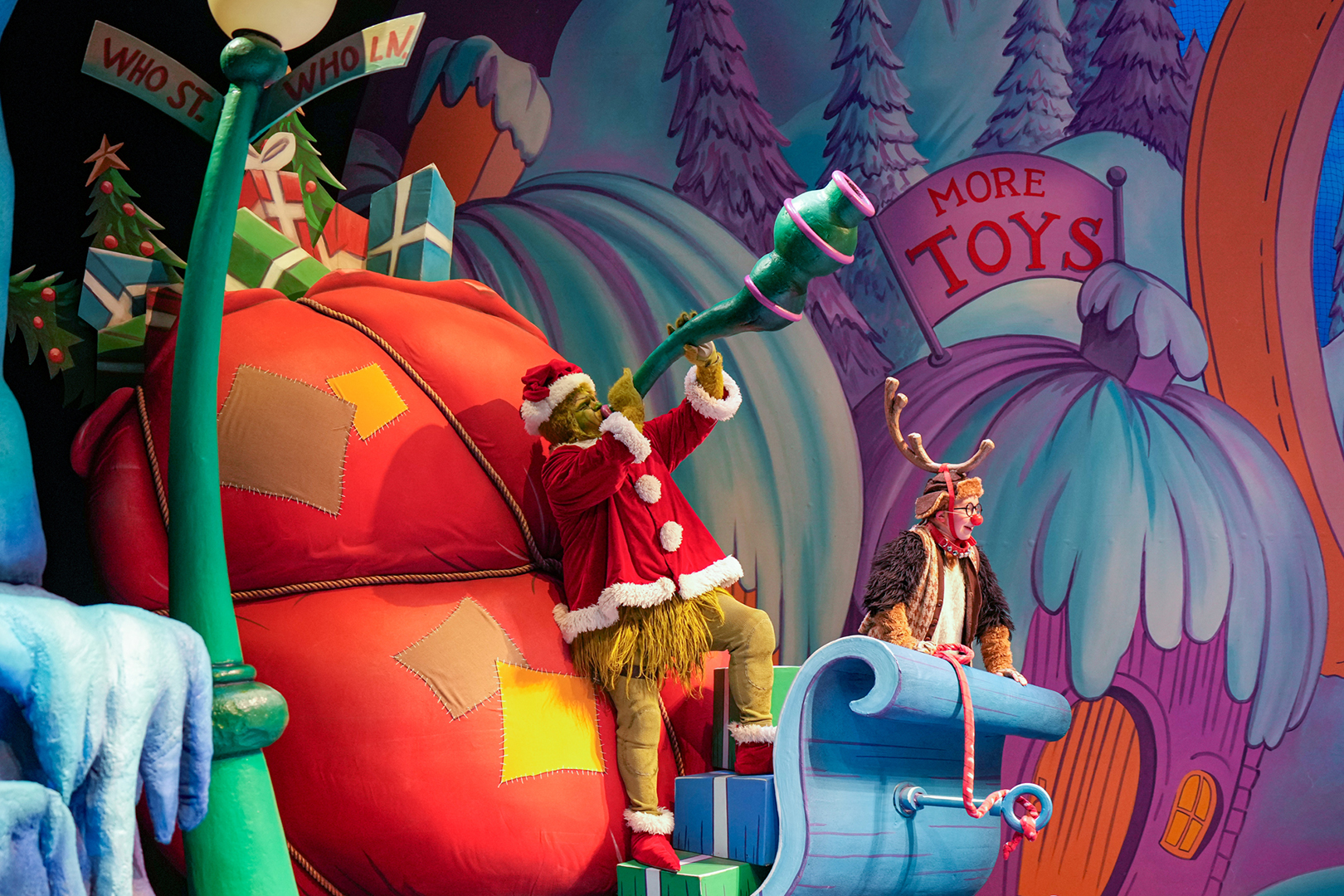 Dr. Seuss's How The Grinch Stole Christmas! Photographed for Children’s Theatre Company by Glen Stubbe Photography Sunday, November 5, 2023